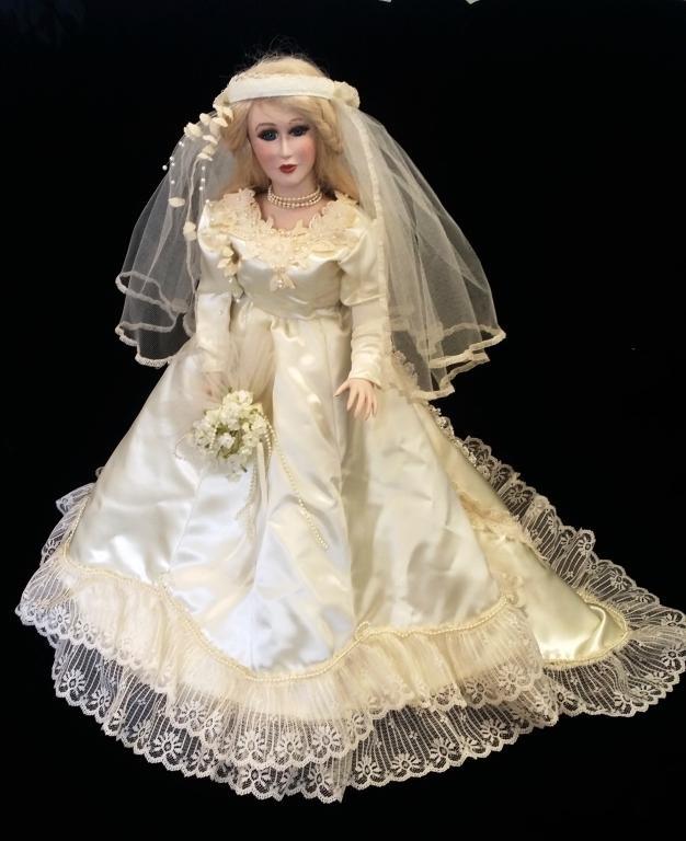 porcelain wedding dolls